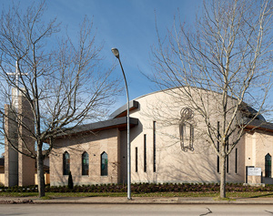 View of St. Paul Parish from St. Alban's Road